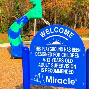 Playground features at Washington Park, Lexington NC