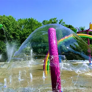 Splash Pad at Washington Park, Lexington NC