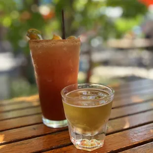 infused Bloody Mary with cilantro vodka