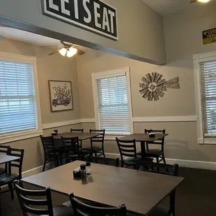Indoor seating