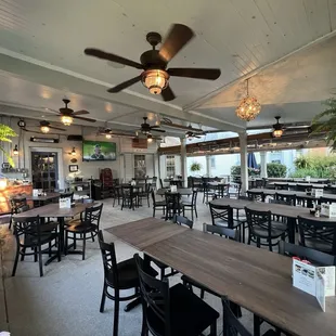 Great patio, great service and delicious food