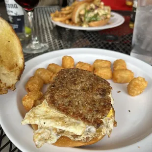 Goetta sandwich