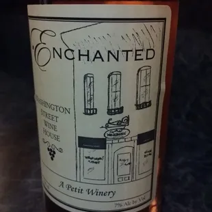 Enchanted..... Raspberry Dragon Fruit White Shiraz....