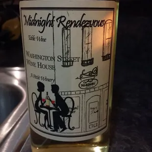 Midnight Rendezvous Mascato... fruity and lush, perfectly sweet....