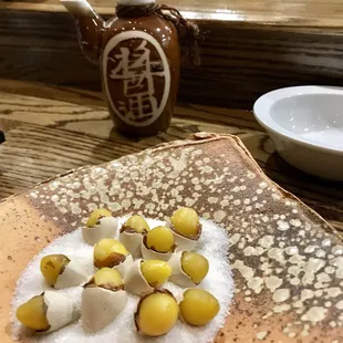 Ginkgo nuts - one more order please.