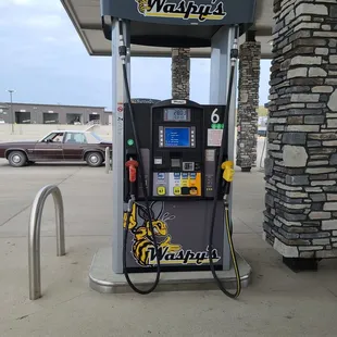 a gas pump