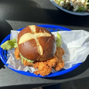 Chicken Schnitzel Sandwich