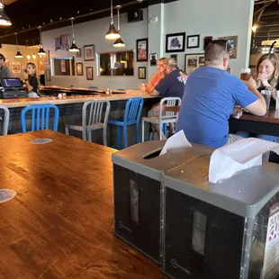 people sitting at the bar