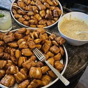 plates of food on a table