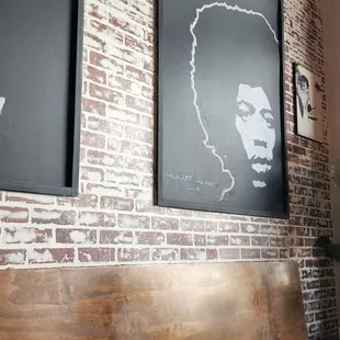Chalk art on the wall