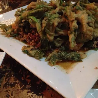Crispy on-Choy (Morning Glory) Salad