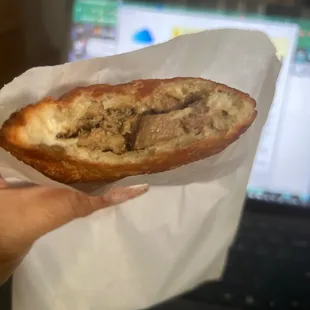 Empanada with pastele stew $6