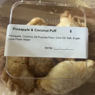 From baked goods vendor