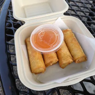 Veggie spring rolls