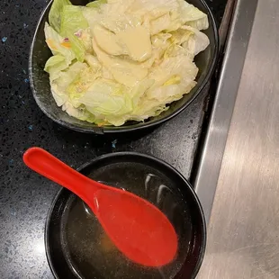 Salad and soup starter