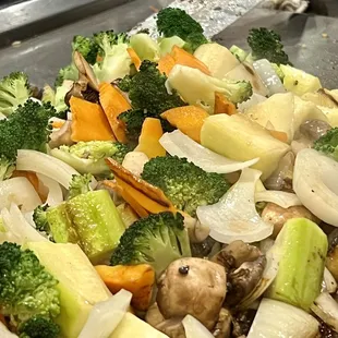 Rock Hibachi Shrimp Lunch