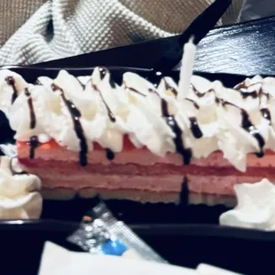 Complimentary Birthday dessert