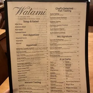 Menu 2 of 2 as of 11nov2024