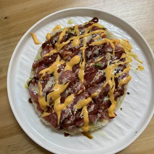 Tuna Pizza.