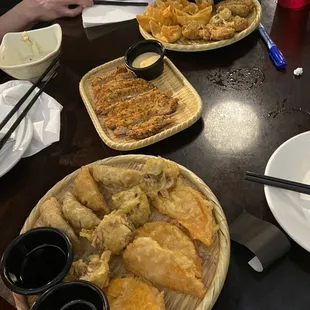plates of food