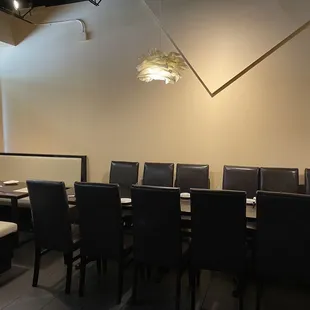 the dining room