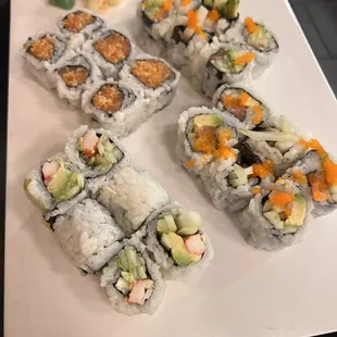 sushi and sashimi, sashimi, food, sushi