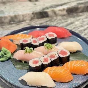 sushi, food, sashimi, sushi and sashimi