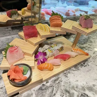sushi, food, sashimi, sushi and sashimi