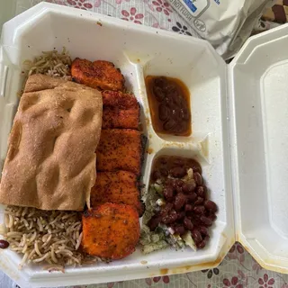 Chicken Kabob With Rice