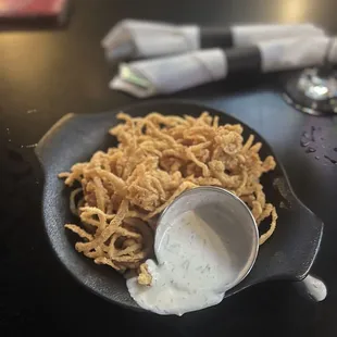Onion strings