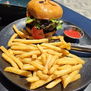 Classic Burger with Fries