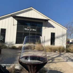 Outdoor patio seating