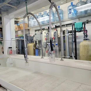 Fill those water bottles!