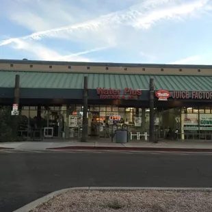 Outside