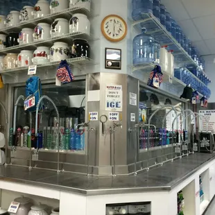 Bring your bottle or buy some from us to fill for only $0.25 a gallon!