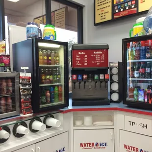 Our soda has a unique taste since it uses our purified water.