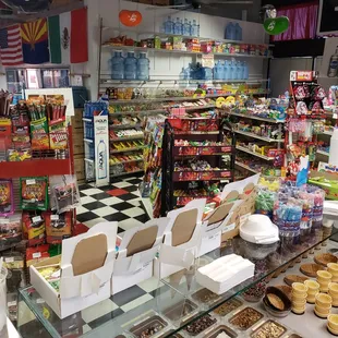 a variety of products