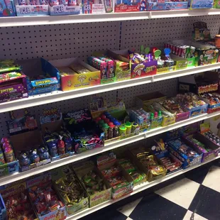 Love the candy selection!
