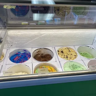 Thriftys Ice cream options