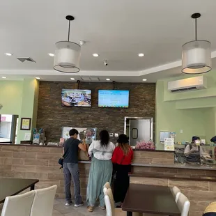 sushi and sashimi, interior