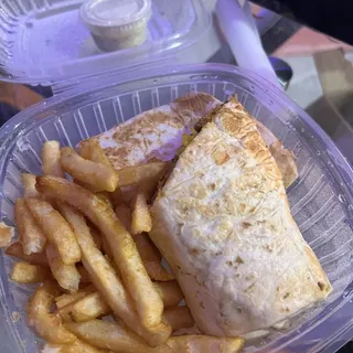 ALAMO BLACKENED CHICKEN WRAP