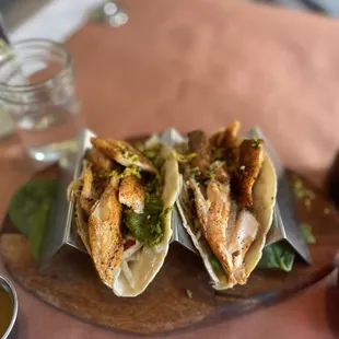 Salmon Belly Tacos