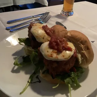 Italian Sausage Meatloaf Sliders