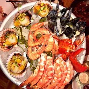 Shellfish platter