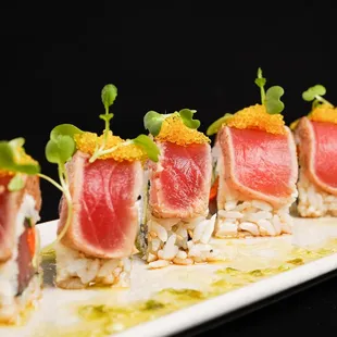 sushi and sashimi, food