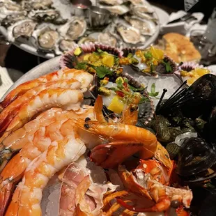 shellfish, oysters, oysters and mussels, food, mussels