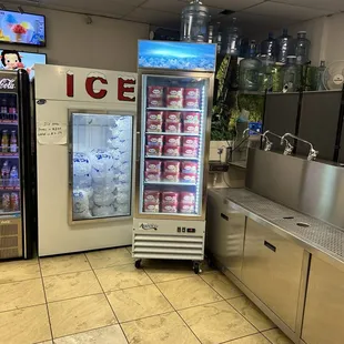 Pre-packed Thrifty Ice Cream to go