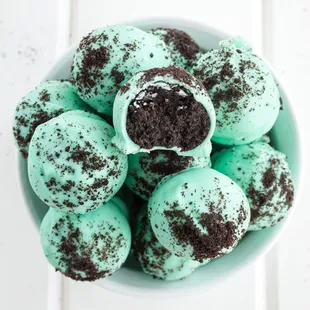 mint oreo truffles, OMG