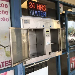 the front of a store