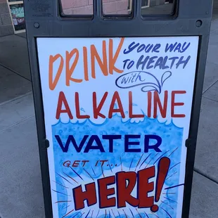 Have you tried alkaline water?